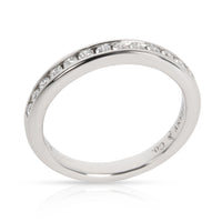 Channel Set 13 Diamond Wedding Band, Platinum 0.24 Ctw