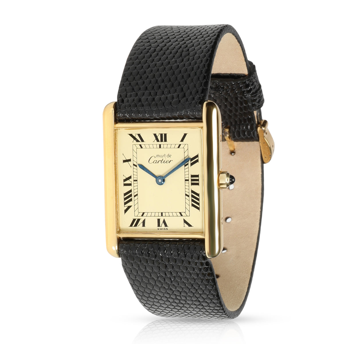 Must de Cartier Tank 6 81006 Unisex Watch in  Vermeil