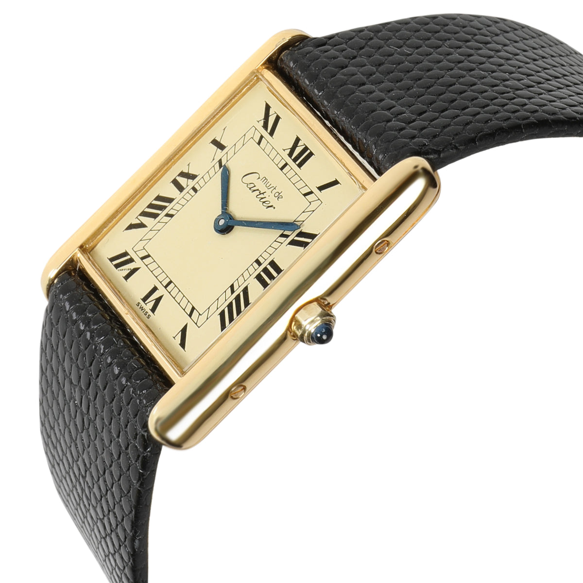 Must de Cartier Tank 6 81006 Unisex Watch in  Vermeil