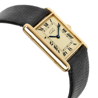 Must de Cartier Tank 6 81006 Unisex Watch in  Vermeil