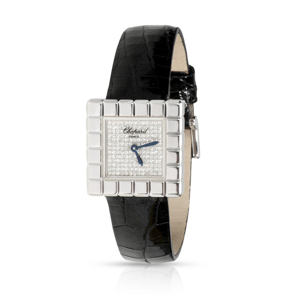 ピカです Chopard Ice Cube 127407/1003 Women's Watch in 18kt White Gold