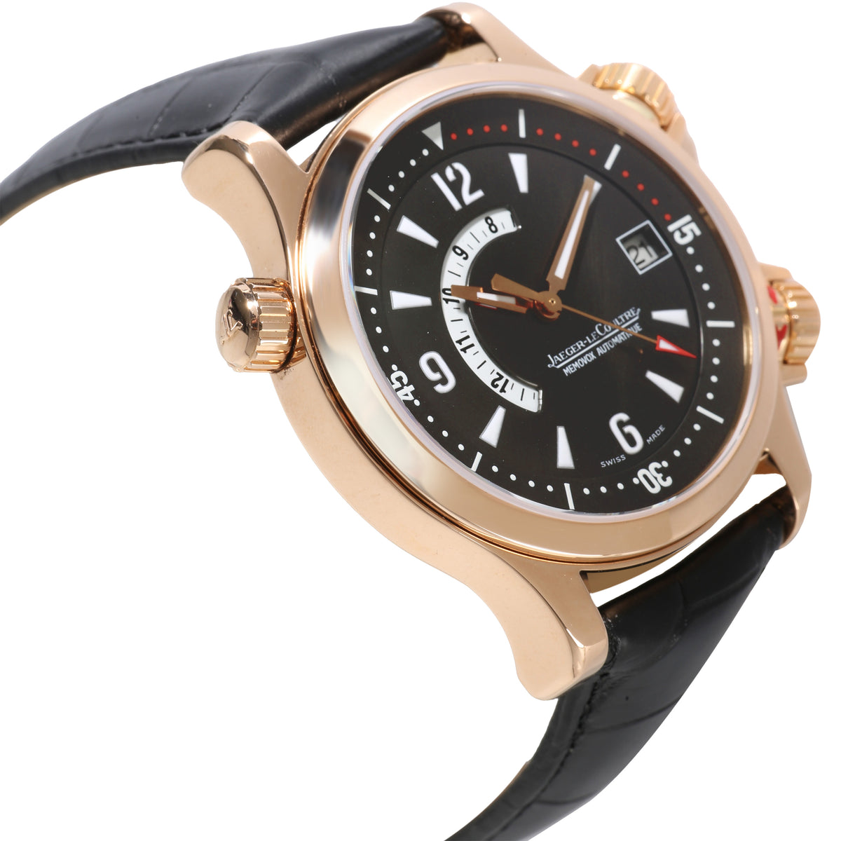 Master Compressor Memovox 146.2.97 Mens Watch in 18k Rose Gold