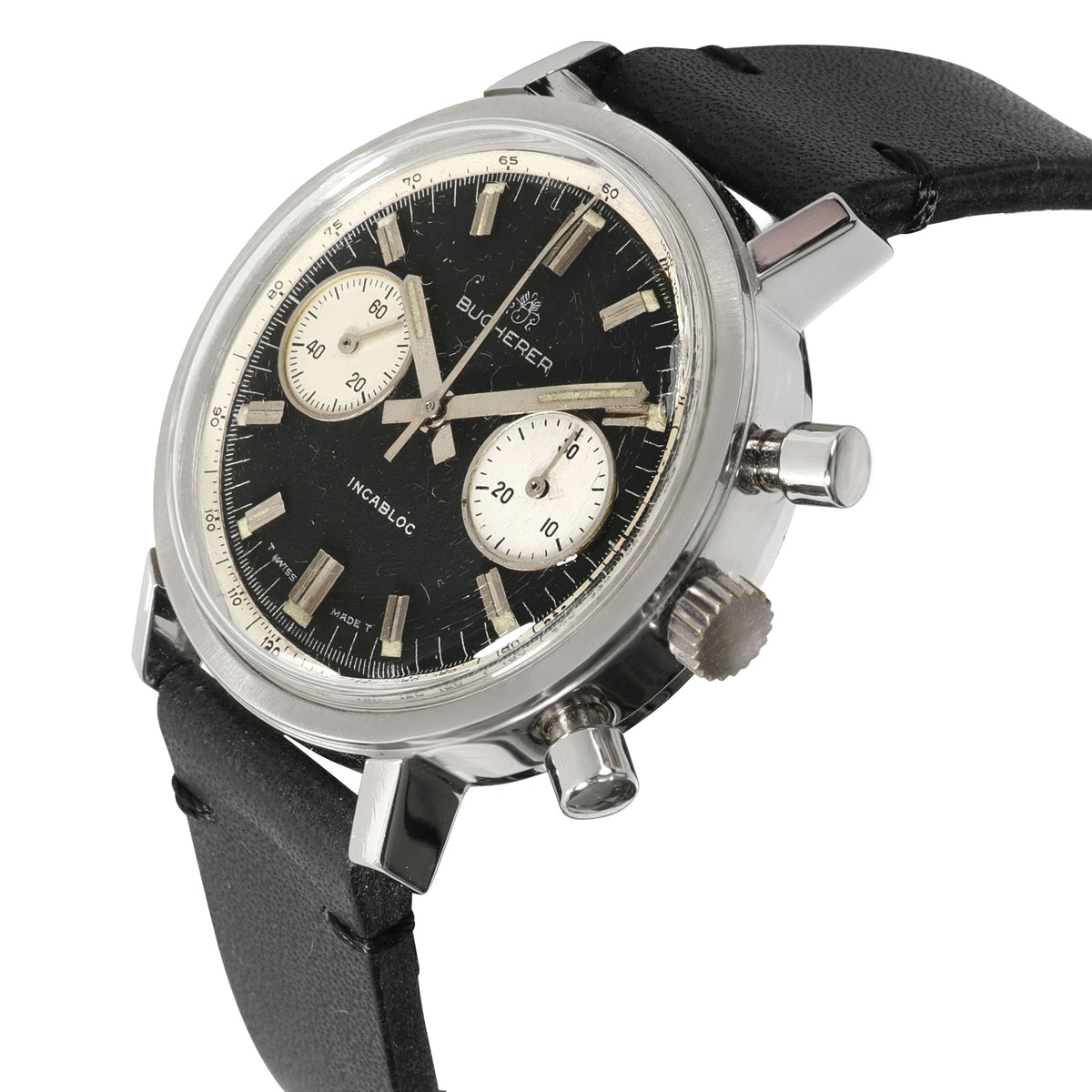 Chrono Chrono Men's Vintage Watch in Stainless Steel
