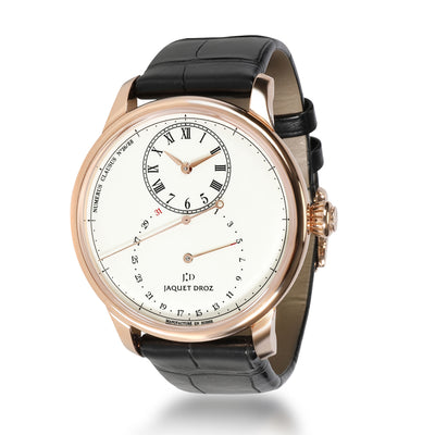 Jaquet Droz Grande Seconde Deadbeat J008033200 Men's Watch in 18kt Rose Gold fv