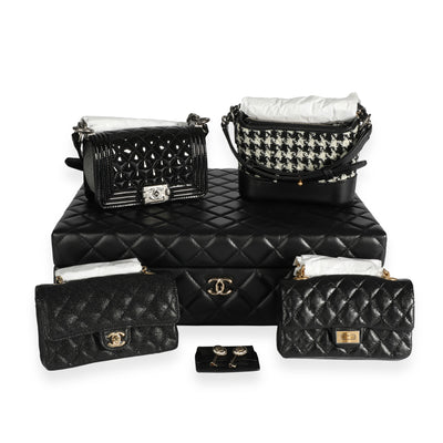 NIB Chanel Success Story Set of 4 Mini Bags and Trunk