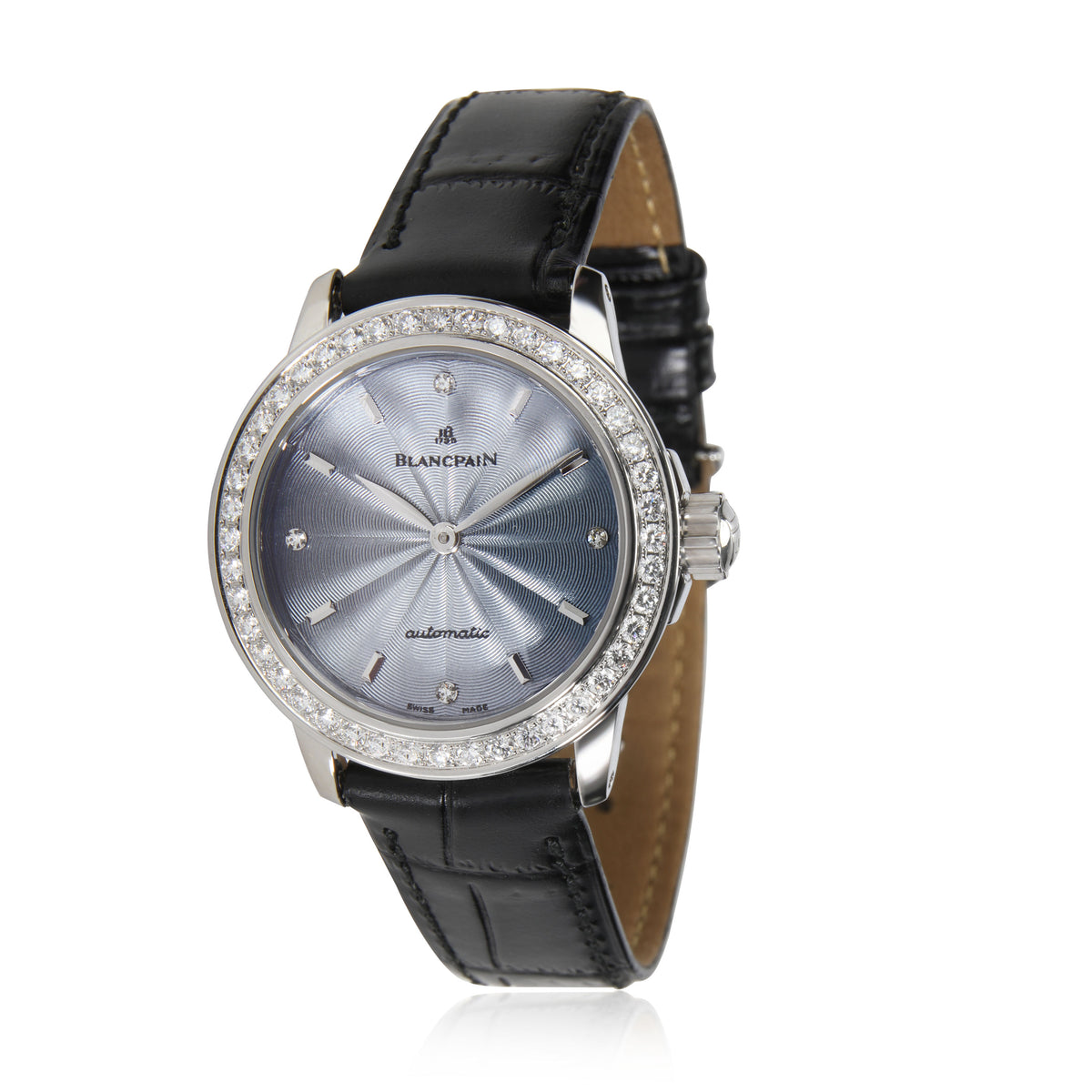 Blancpain Léman 2102 Women's Watch in  Stainless Steel fv