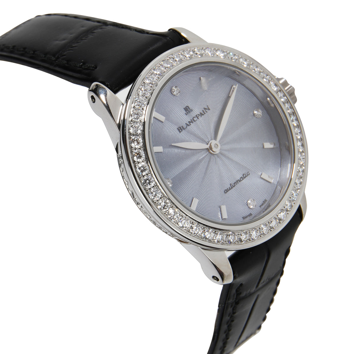 Blancpain Léman 2102 Women's Watch in  Stainless Steel rv