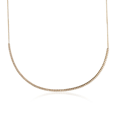 Diamond Pixie Necklace in 14K Yellow Gold 1.27 ctw