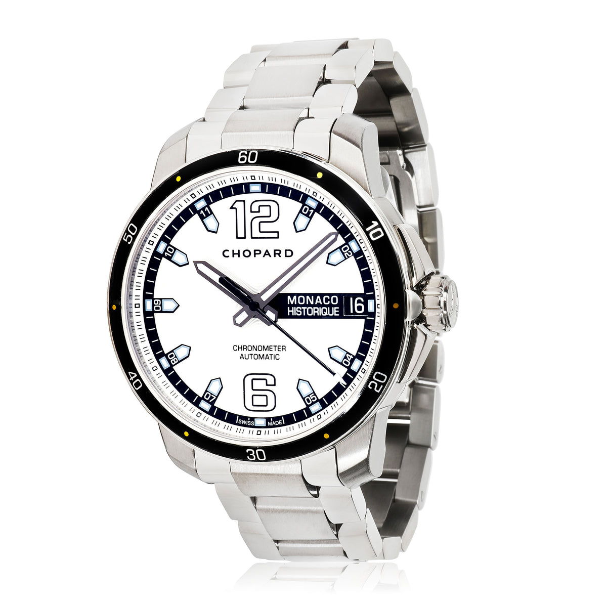 Monaco Historique 158568-3003 Mens Watch in  SS/Titanium