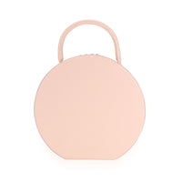 Mansur Gavriel Pink Calfskin Leather Circle Bag Handbag pv
