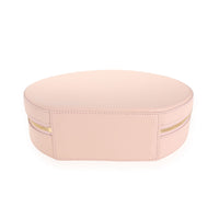 Mansur Gavriel Pink Calfskin Leather Circle Bag Handbag stamp