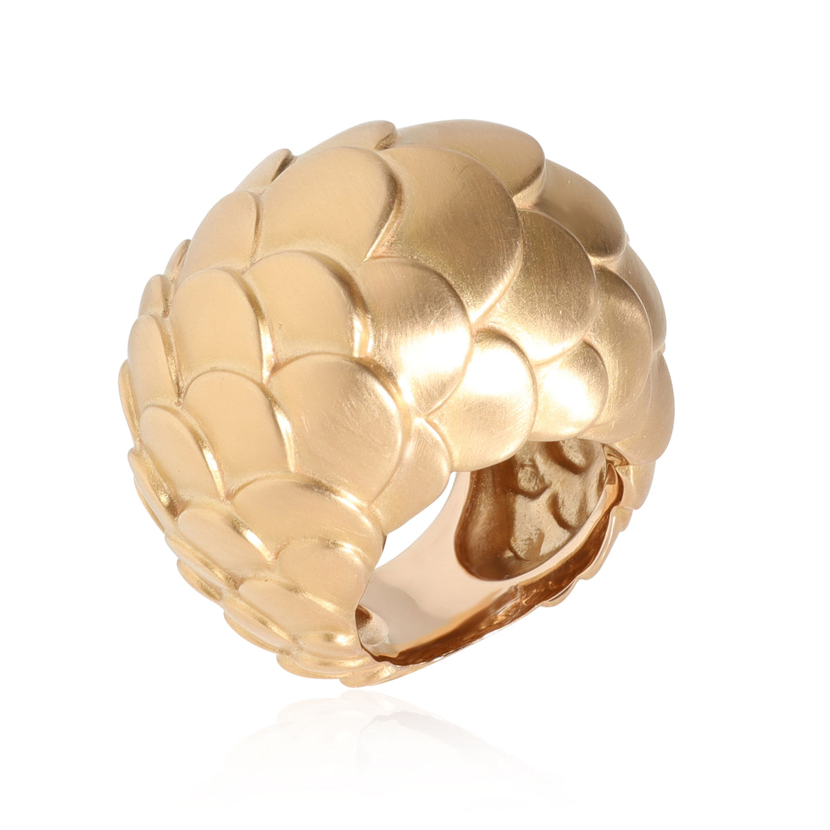 Sirene Dome Cocktail Ring in 18K Rose Gold