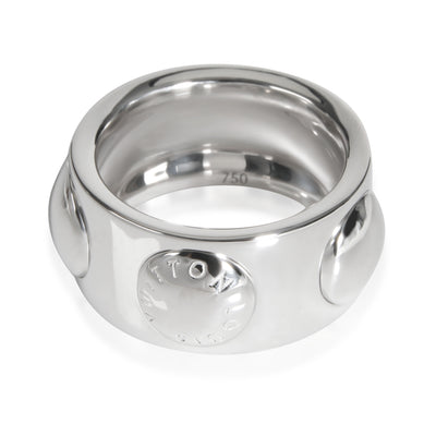 Empreinte 10 mm Band in 18K White Gold