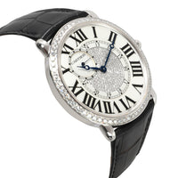 Ronde Louis Cartier WR007004 Unisex Watch in 18kt White Gold