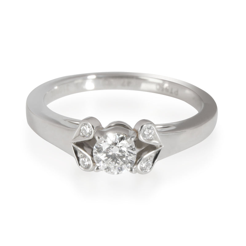 Ballerine Engagement Ring (Platinum)