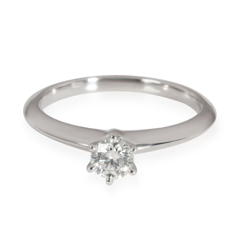 Tiffany & Co. Diamond Engagement Ring in  Platinum I VS1 0.27 CTW