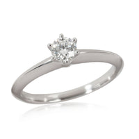 Diamond Engagement Ring in  Platinum I VS1 0.27 CTW