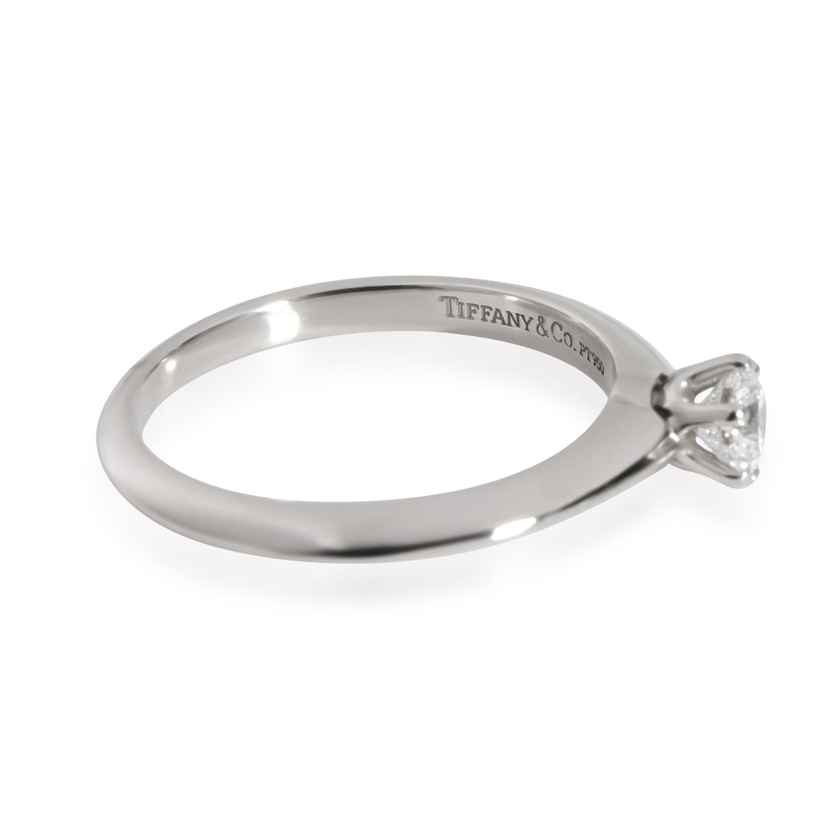 Diamond Engagement Ring in Platinum G VS1 0.26 CTW