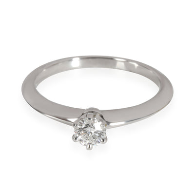 Diamond Engagement Ring in Platinum G VS1 0.24 CTW