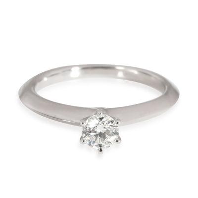 Diamond Solitaire Engagement Ring in Platinum  I VS1 0.28 CTW