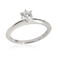 Diamond Solitaire Engagement Ring in Platinum  I VS1 0.28 CTW