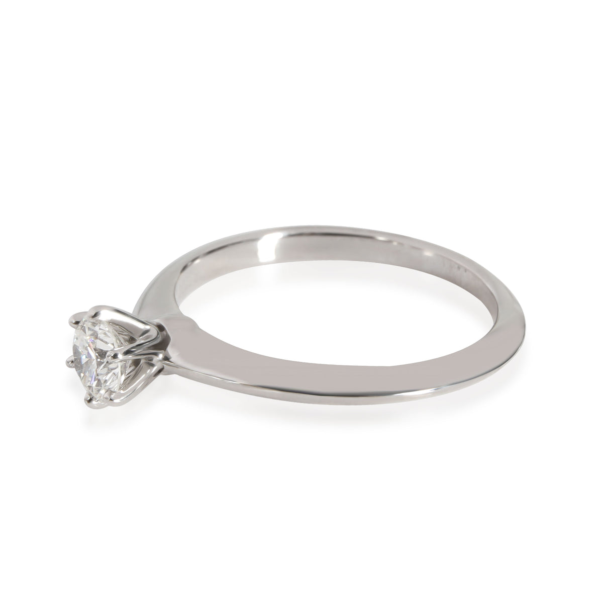 Diamond Solitaire Engagement Ring in Platinum H VS1 0.33 CTW