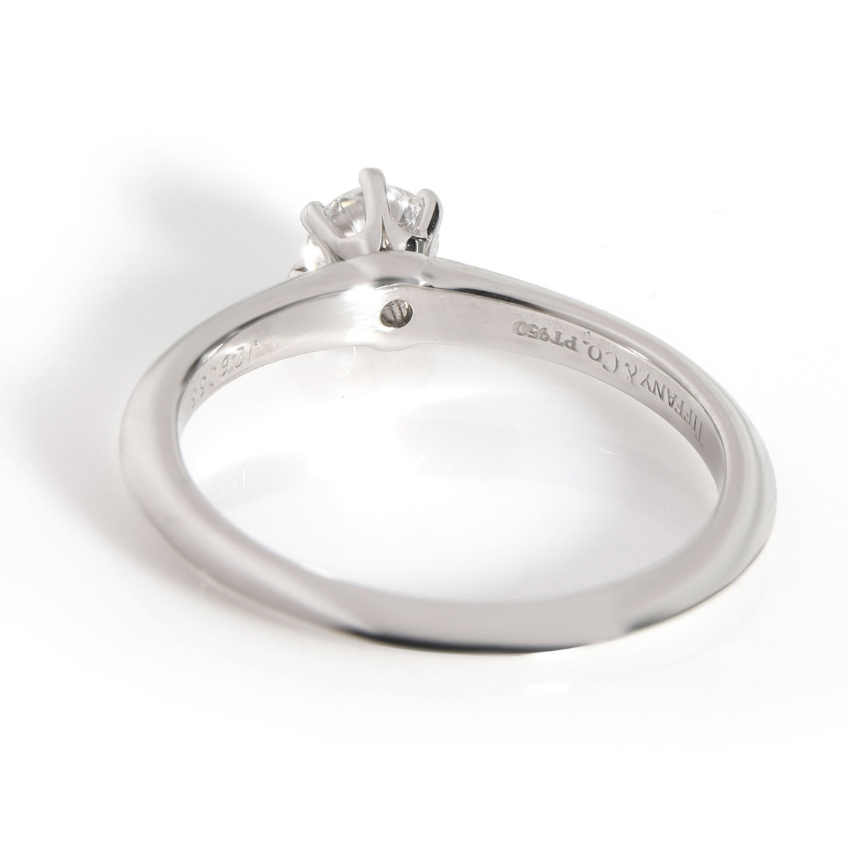 Diamond Solitaire Engagement  Ring in Platinum G VS1 0.28 CT