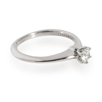 Solitaire Diamond Engagement Ring in Platinum G VS1 0.25 CT