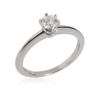 Solitaire Diamond Engagement Ring in Platinum H VS1 0.32 CTW