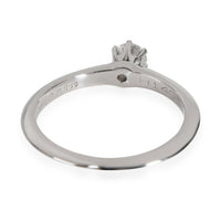 Solitaire Diamond Engagement Ring in Platinum G VS1 0.22 CTW