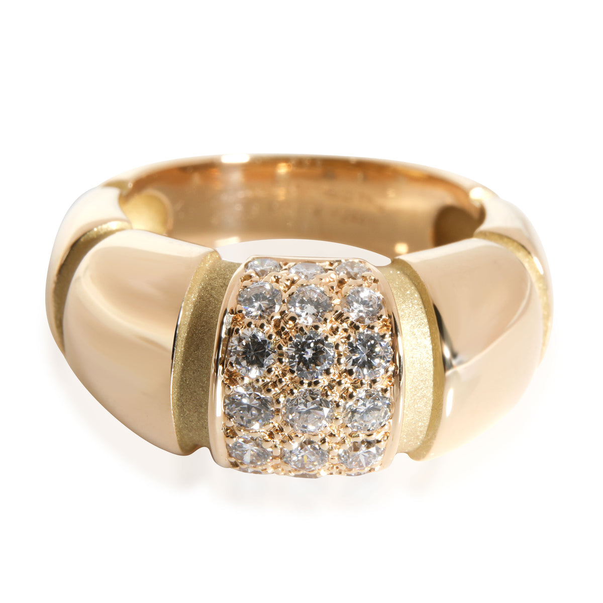 Nadja Diamond Ring in 18k Yellow Gold 0.64 CTW