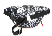 x The North Face Black & White Nylon Belt Bag