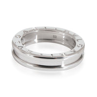 B.Zero1 One-Band Ring in 18K White Gold