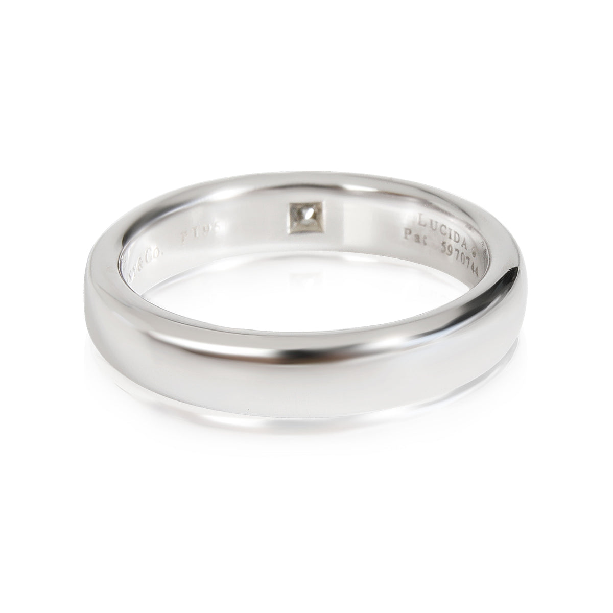 Forever Diamond Wedding Band in Platinum 0.05 Ctw