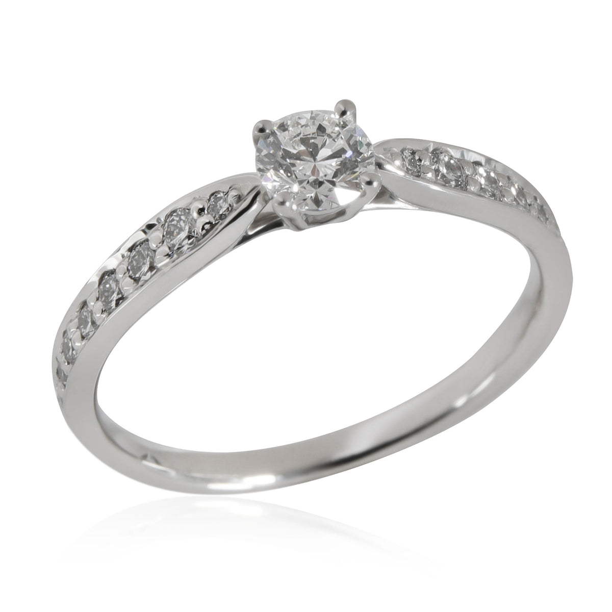 Harmony Diamond Engagement Ring in  Platinum G VS1 0.32 CTW