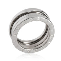 B.Zero1 Three-Band Ring in 18K White Gold