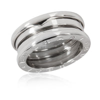 B.Zero1 Three-Band Ring in 18K White Gold