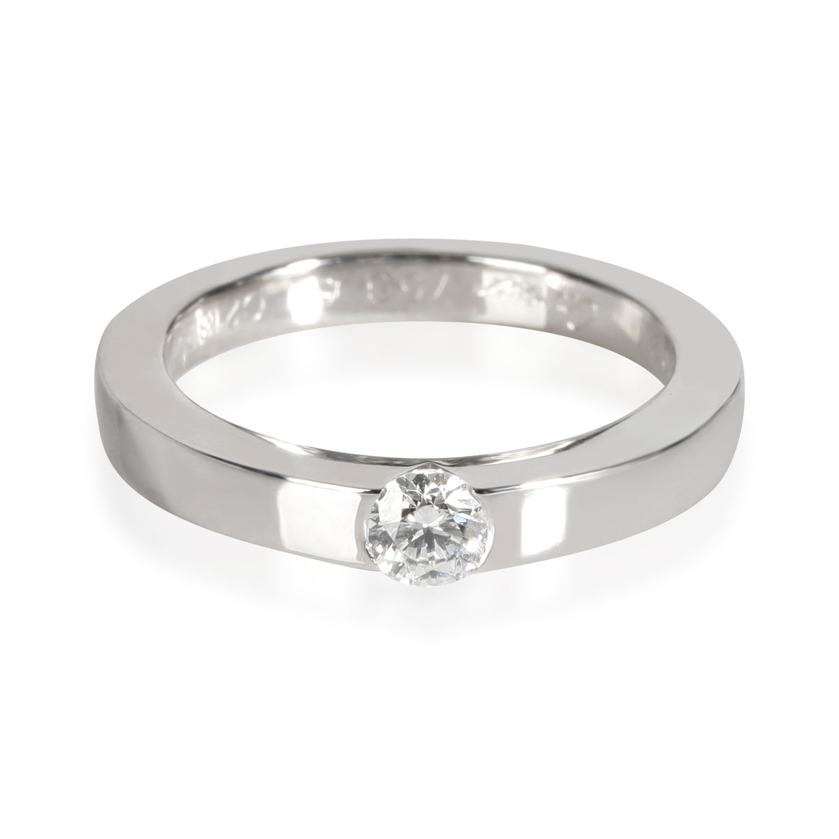 Date Diamond Ring (White Gold)