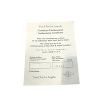 Van Cleef & Arpels Fleurette Diamond Ring in 18K Yellow Gold 1.15 CTW box