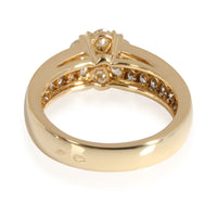 Van Cleef & Arpels Fleurette Diamond Ring in 18K Yellow Gold 1.15 CTW bv
