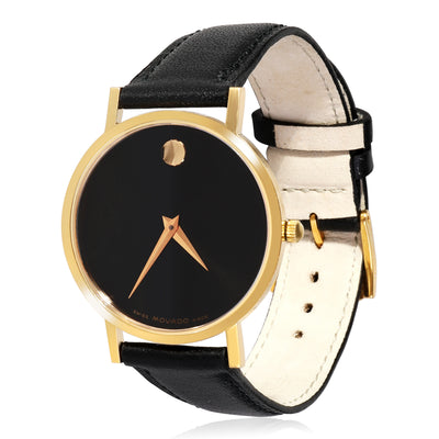 Museum 87.45.882.1 Unisex Watch in  Gold Plate