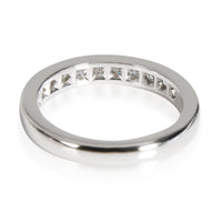 Channel Set 3 mm Diamond Wedding Band in  Platinum 0.33 CTW