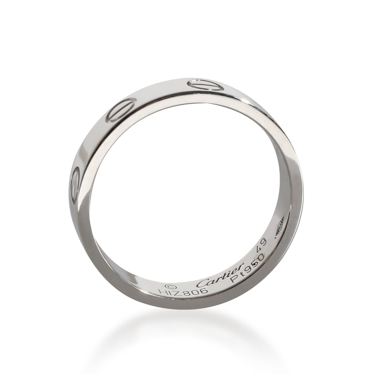 Love Wedding Band (Platinum)