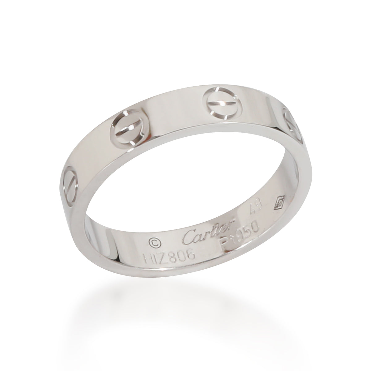 Love Wedding Band (Platinum)