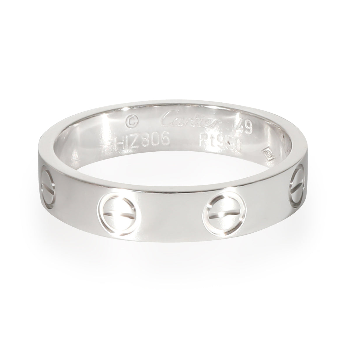 Love Wedding Band (Platinum)