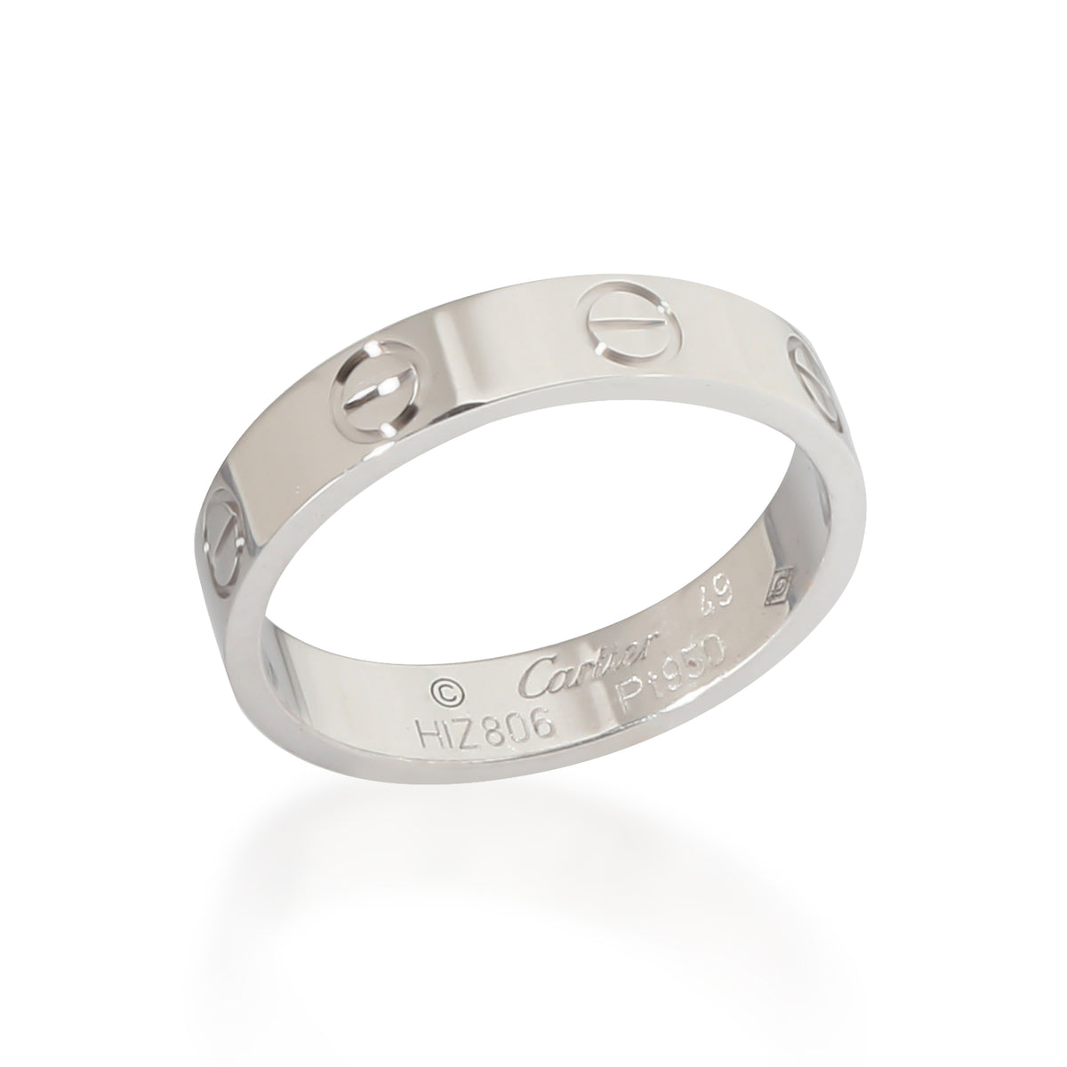 Love Wedding Band (Platinum)