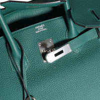 Malachite Togo Birkin 35 PHW