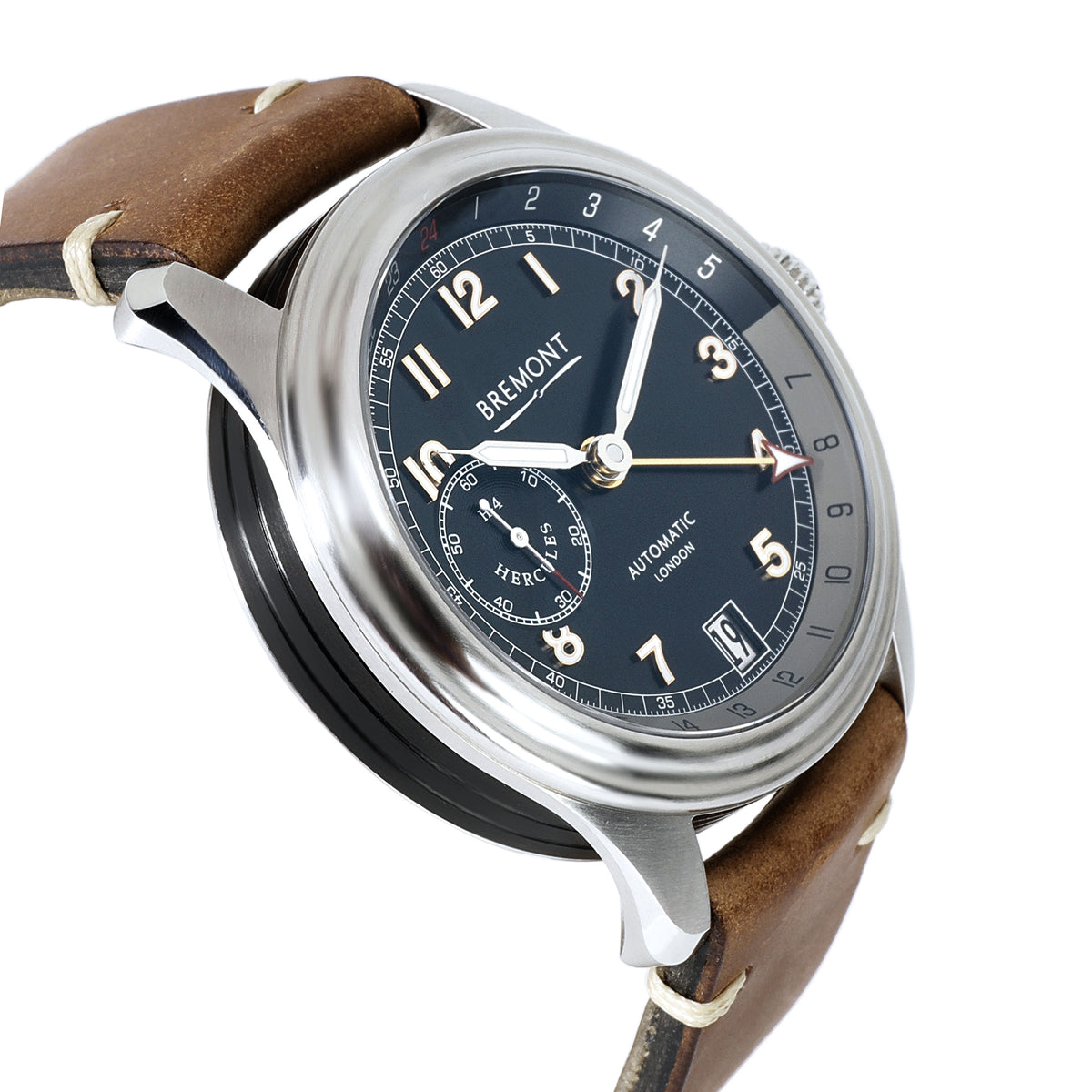 Bremont H-4 Hercules H-4 Mens Watch in  Stainless Steel