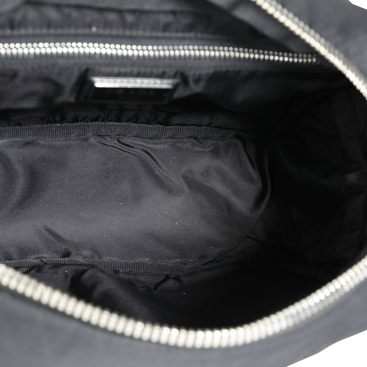 Prada Black Tessuto Pocket Nylon Technical Backpack Handbag av
