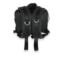 Prada Black Tessuto Pocket Nylon Technical Backpack Handbag pv